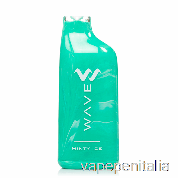Scatola Vape Mod Wavetec Wave 8000 Ghiaccio Menta Usa E Getta